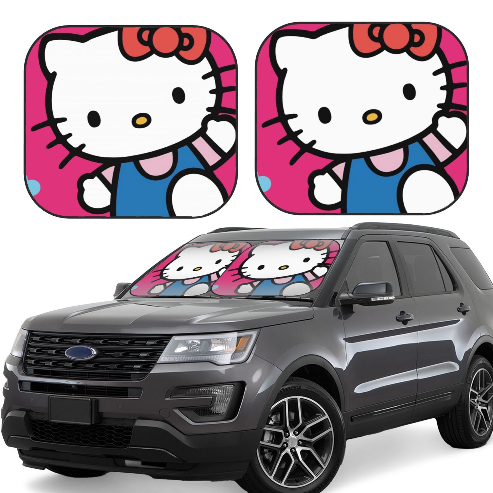 Hello Kitty Car Windshield Sunshade Automotive Sun Shade for Cars SUV