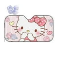 thumbnail image 1 of Hello Kitty Car Windshield Sunshades, Front Windshield Sun Shade, Hardened Sun Visor Shield Cover, Foldable Reflector For Car Truck Suv, Keeps Your Vehicle Cool, 1 of 8