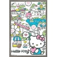 thumbnail image 1 of Hello Kitty - Carnival Wall Poster, 22.375" x 34", Framed, 1 of 6