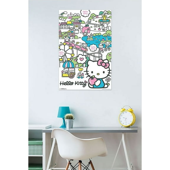 Hello Kitty - Carnival Wall Poster, 22.375" x 34"
