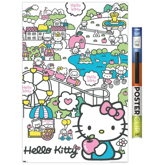 Hello Kitty - Carnival Wall Poster, 22.375" x 34"
