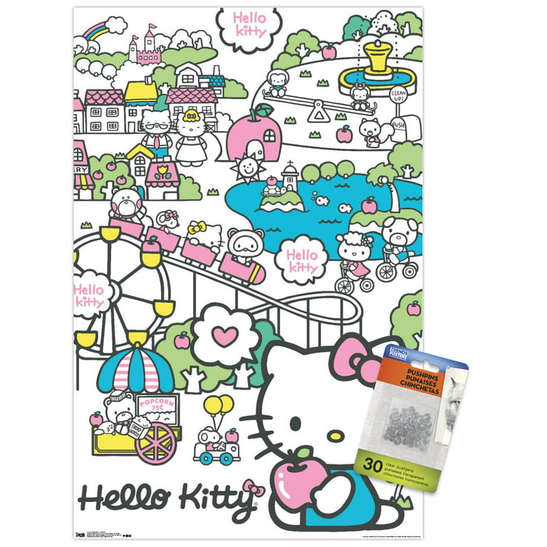 Poster HELLO KITTY - kiss tour | Wall Art, Gifts & Merchandise | Europosters