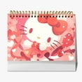 Hello Kitty Cartoon 2025 Calendar Posters and Prints Perfect Desktop