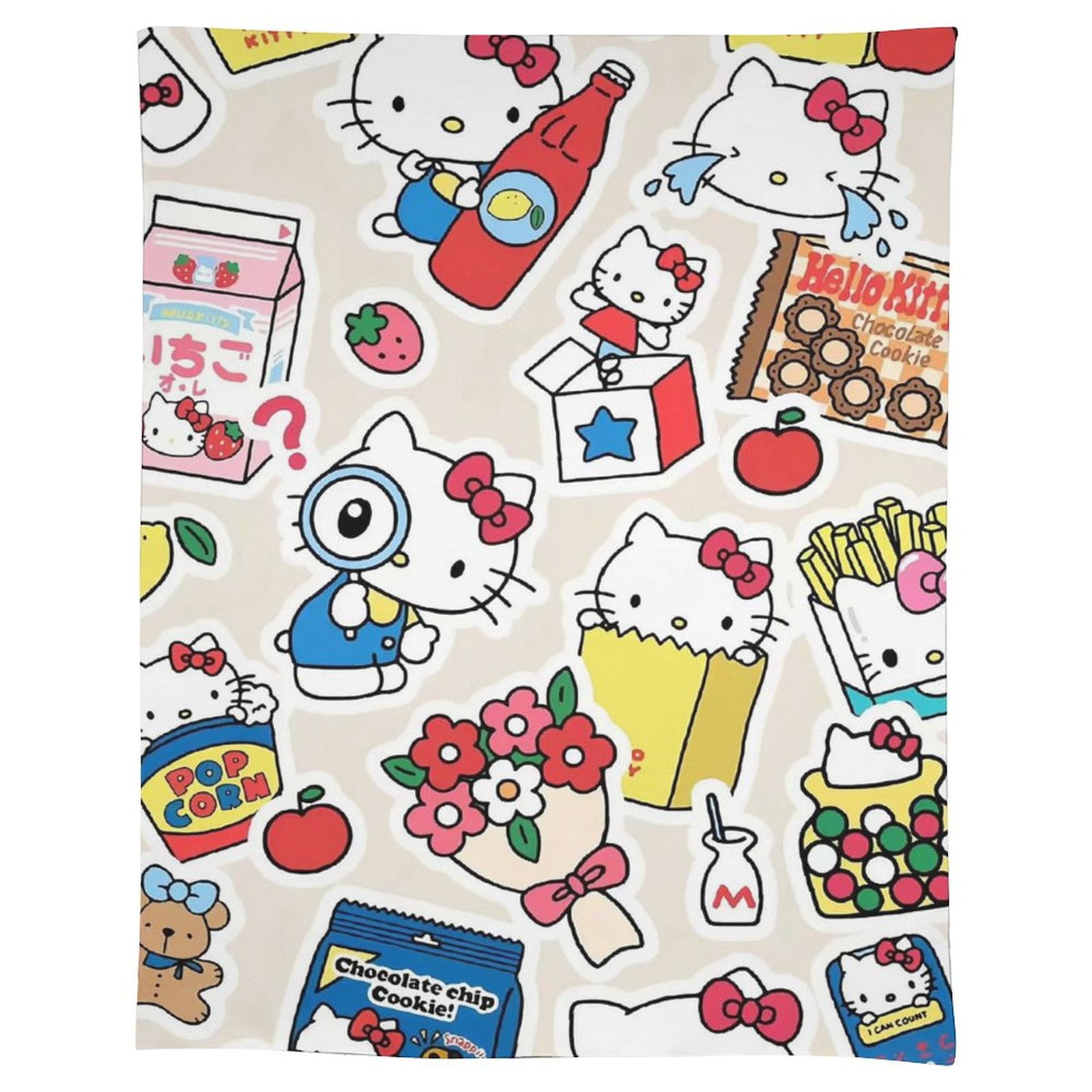 Hello Kitty Cartoon Anime Tablecloth Supplies Table Cover for Party
