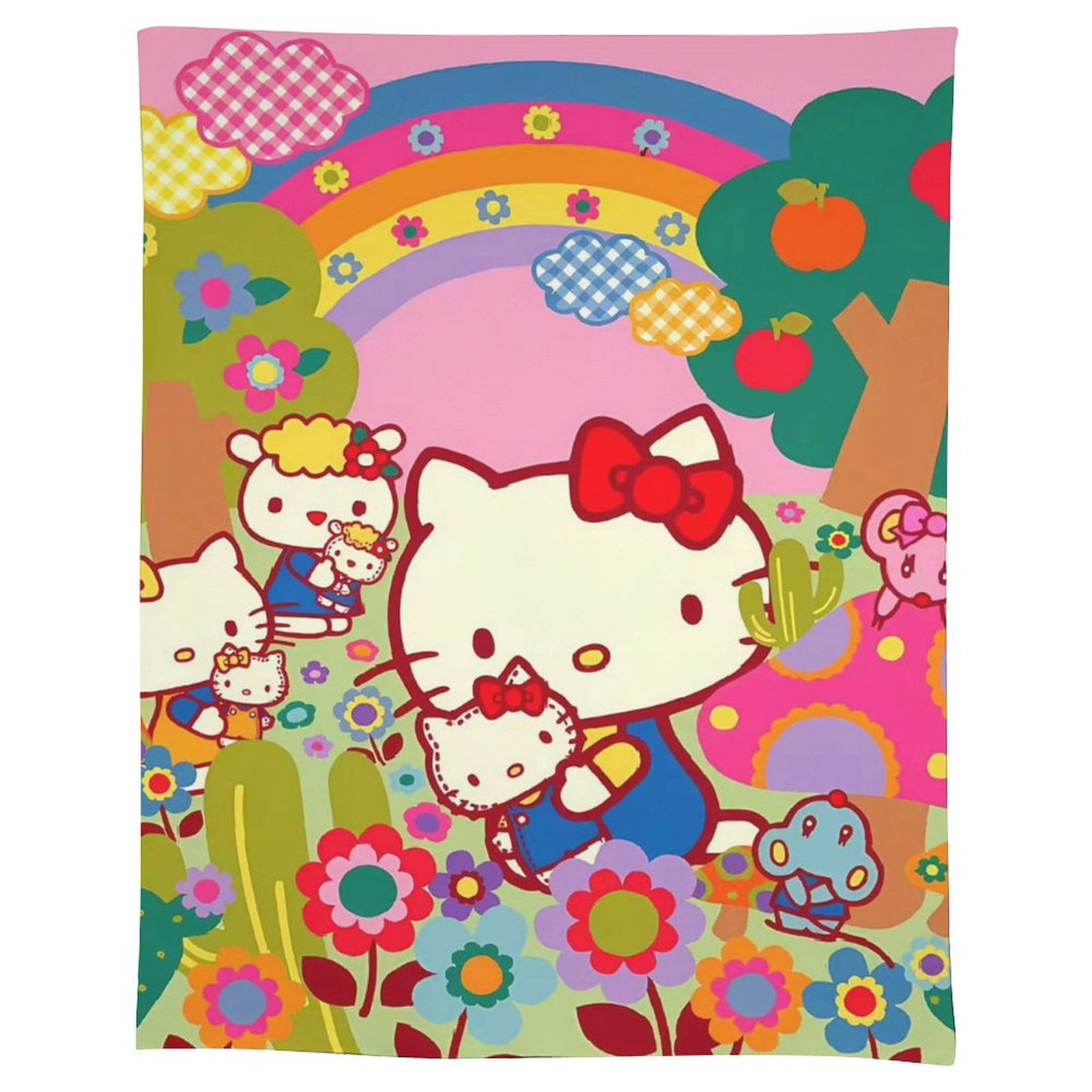 Hello Kitty Cartoon Anime Tablecloth Supplies Table Cover for Party