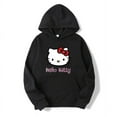 Hello Kitty Cartoon Anime Women Hoodie 2024 New Fashion Spring Autumn