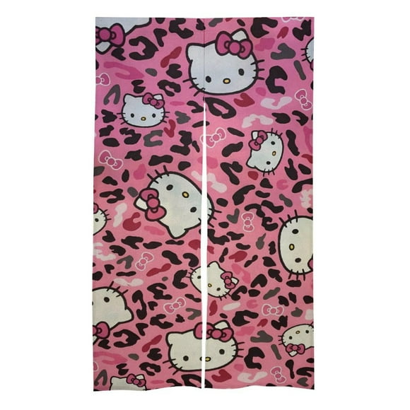 Hello Kitty Cartoon children's door curtain partition dressing room decoration 86x143cm