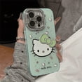 thumbnail image 1 of Hello Kitty Case for iPhone 16 15 14 13  Pro Max Dustproof Washable Anti Fall Silicone Hard Cover, 1 of 13