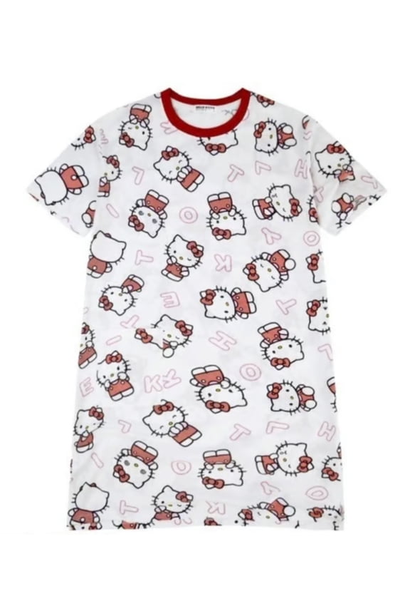 Hello Kitty Casual Shirt Print Over