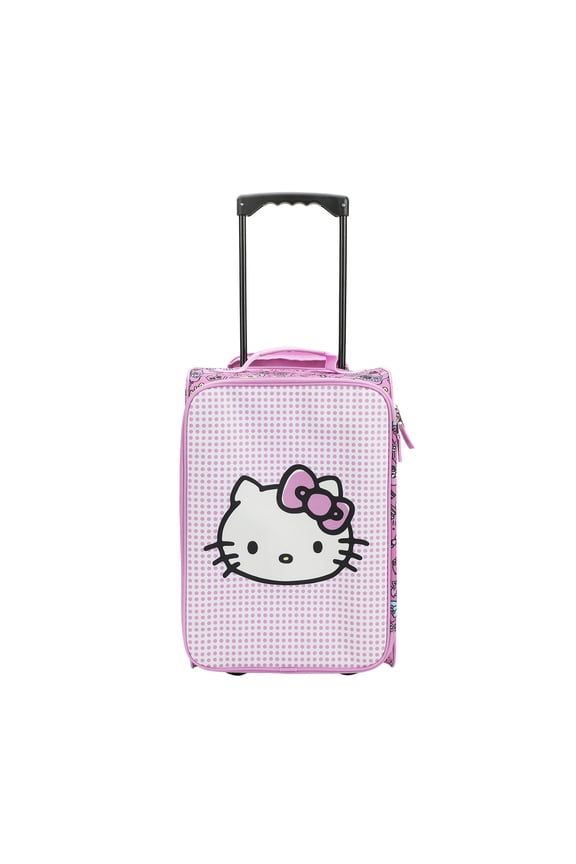 Hello Kitty Character Face & Icons Pink 18" Pilot Case