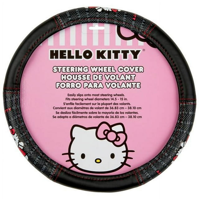 Hello Kitty Character Print Luxury Auto Steering Wheel Cover Car