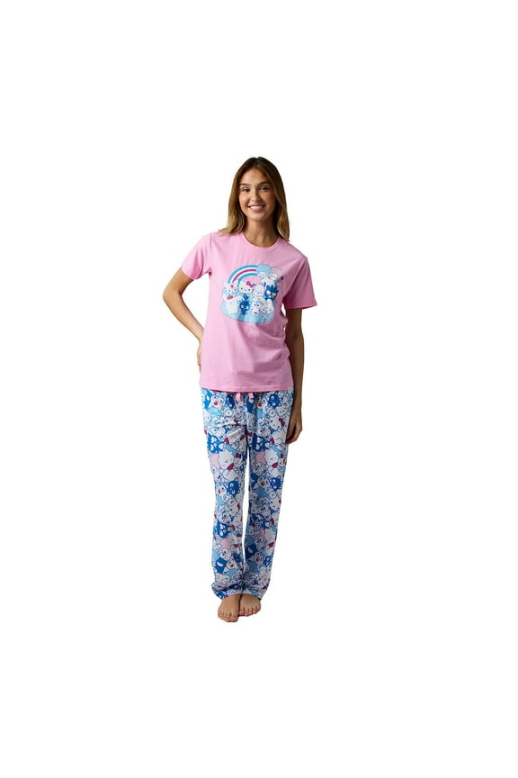 Hello Kitty Character Rainbow Women's Sleep Set-Small
