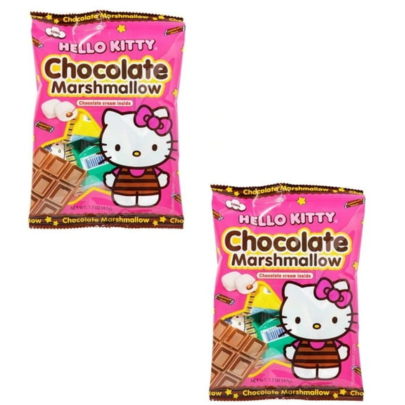 Hello Kitty Chocolate Marshmallow 3.1 Oz (Pack of 2)