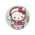 thumbnail image 1 of Hello Kitty Christmas Anime Mouse Pad, Gaming Mouse Pad Anti-Slip Rubber Base, Laptop Mouse Pad, Office Desktop Mouse Pad 8x8 Inch, 1 of 5