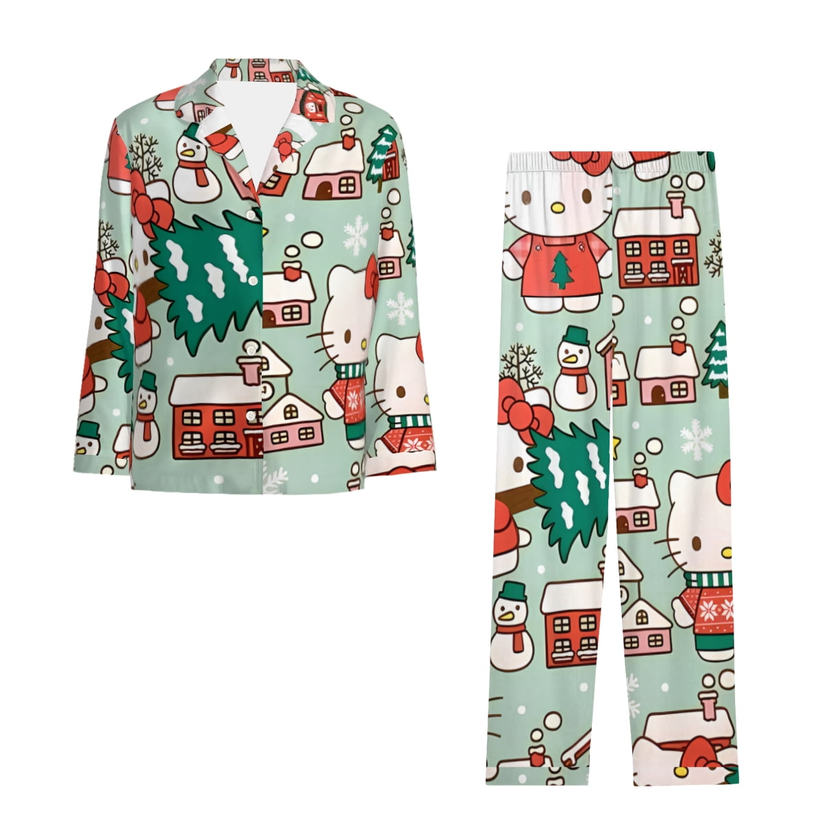 Hello Kitty Christmas Pajamas
