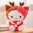 Hello Kitty Christmas elk Plush Toys, Cat Plush Toys, Pillow Plush