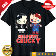 thumbnail image 1 of Hello Kitty Chucky Shirt Friends Till The End Kitty T-shirt Black S-5XL, LIMITED EDITION-TH66626, 1 of 2