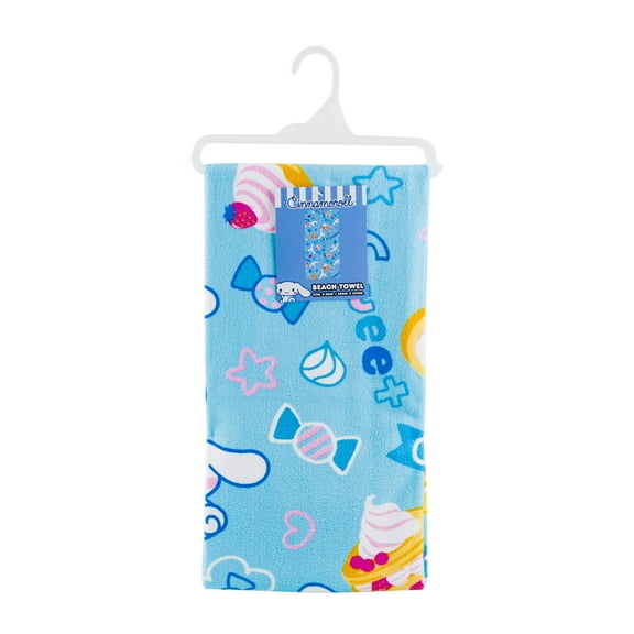 Hello Kitty Cinamoroll Beach Towel 27x54"