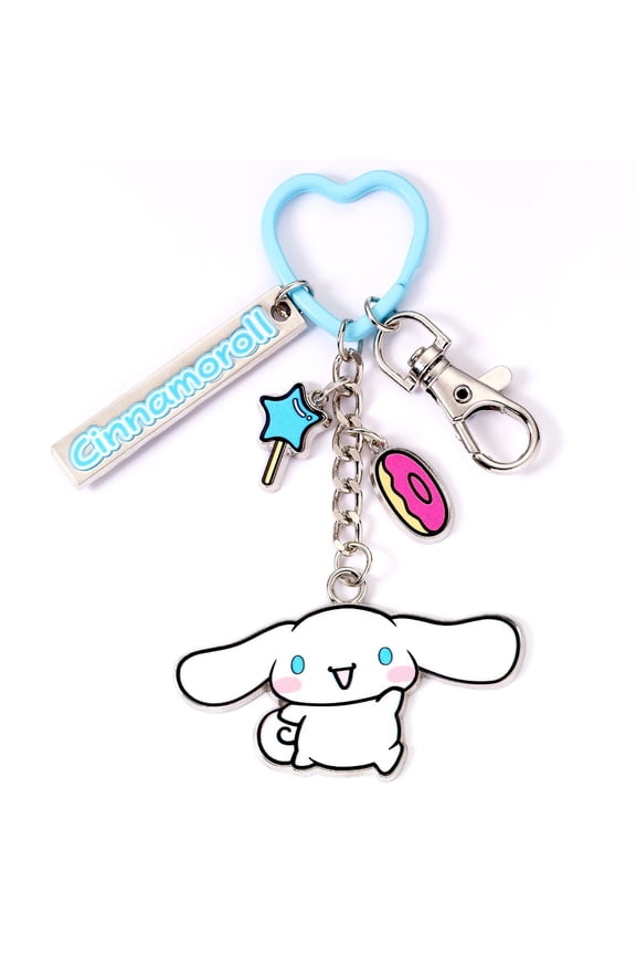 Cinnamoroll Keychain with Charms