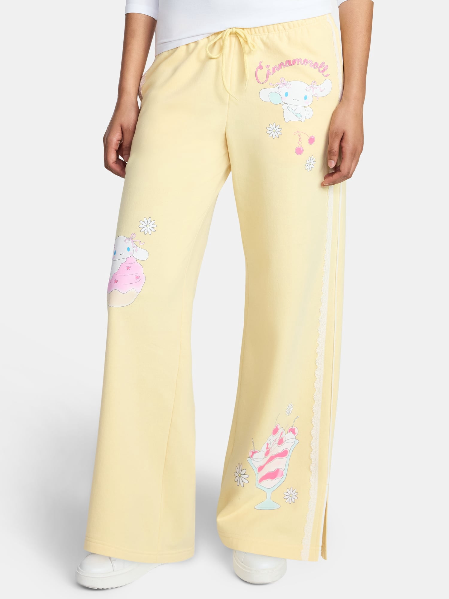 Women's Sweet Treats Graphic Fleece Sweatpants, Sizes XXS-XXL