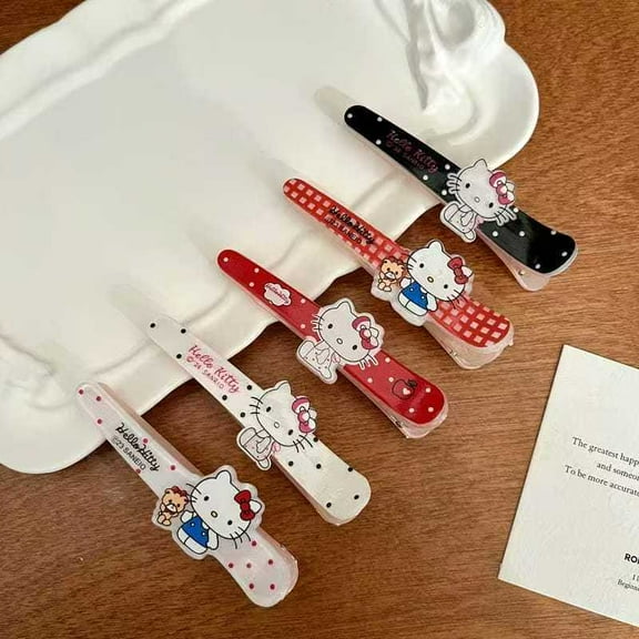 Hello Kitty Clip Bangs Side Clip Cartoon Decorative Headwear Xmas Gifts