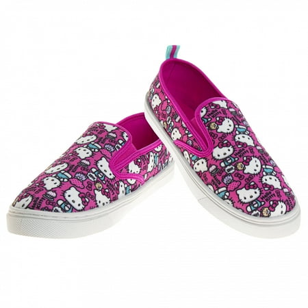Hello Kitty Collage Low Top Women's Sneakers-Size 7
