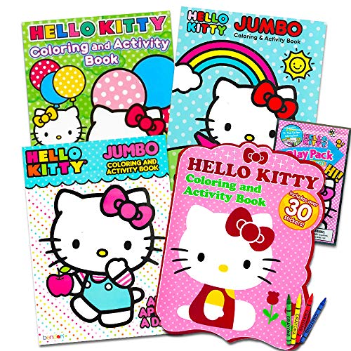 Hello Kitty Coloring & Activity Book Super Set 5 Hello Kitty Coloring