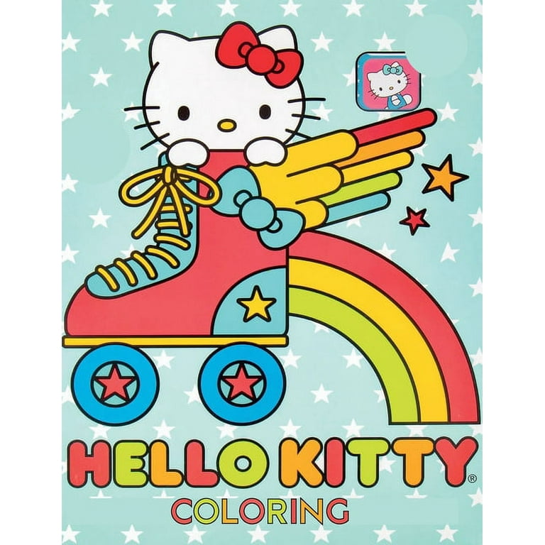 Hello Kitty Coloring Book : 100 Pages Coloring Book For Kids & Friends To  Enjoy - Exclusive Artistic Illustrations for Girls of All Ages - Mini  Pusheen (Paperback) 