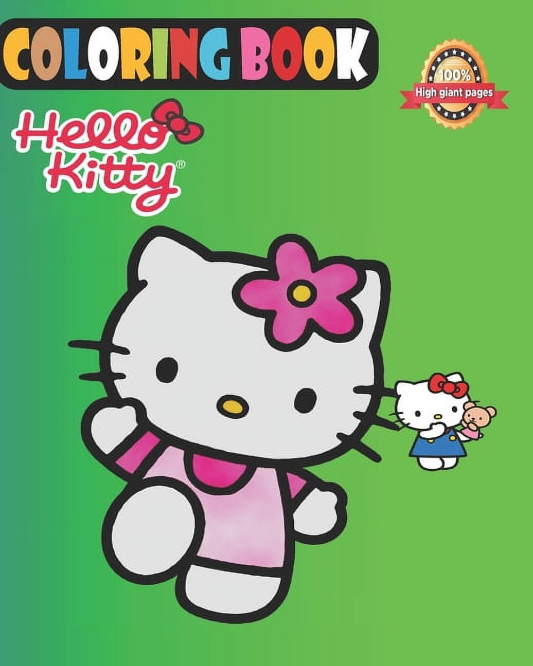 Hello Kitty Advanced Coloring Book | Think Kids
