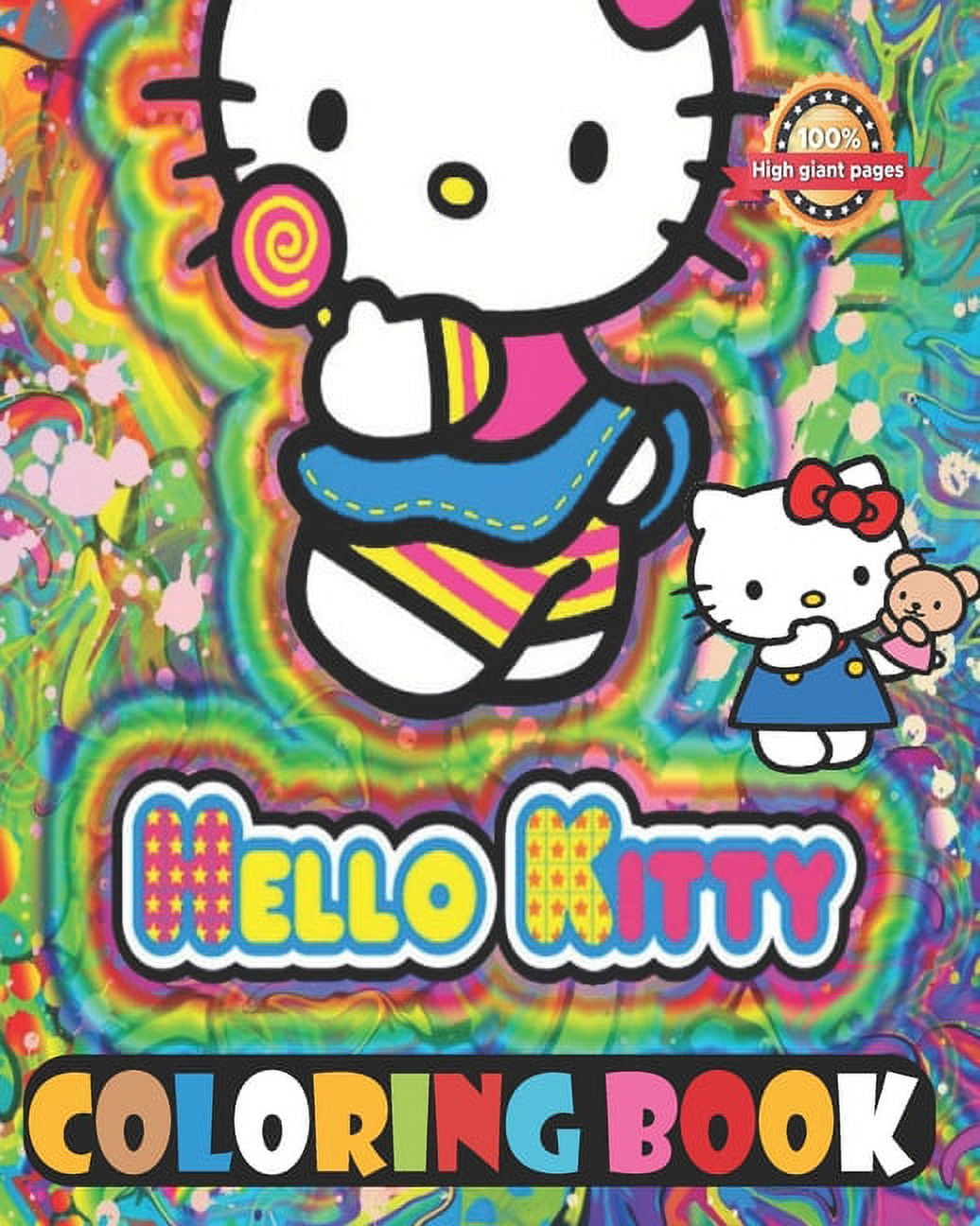 Hello Kitty Coloring Book : Amusing Relaxing Kitty Characters for