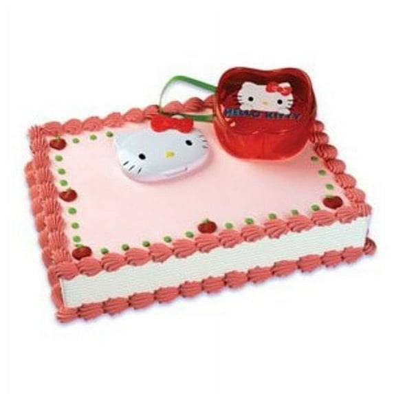 Hello Kitty Compact Cake Aluminum All Occasion Edible Icing Sheet, "by" Bakery Crafts ( 1 kit bag)