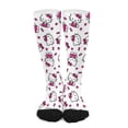 thumbnail image 1 of Hello Kitty Compression Socks For Women And Men Support Knee High Socks For Running Hiking Athletic Nursing, 1 of 7