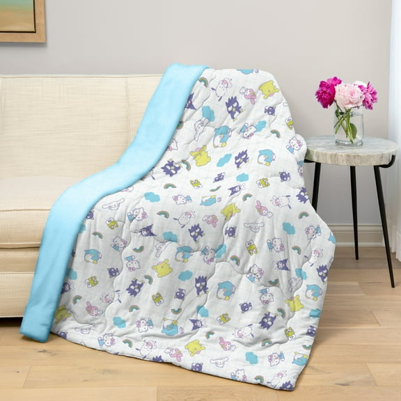 Hello Kitty Cool and Breezy Cooling Throw for Kids, 50x70 inches