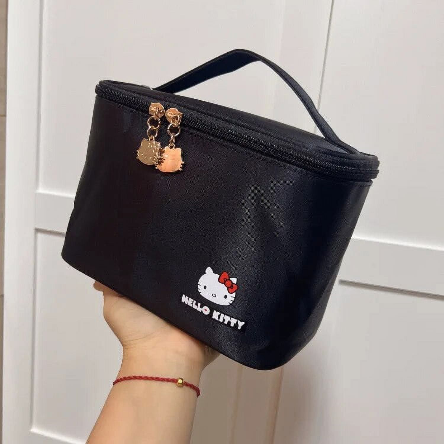 Hello Kitty Cosmetic Bags Sanrio Storage Box Make Up Case Lipstick Bag