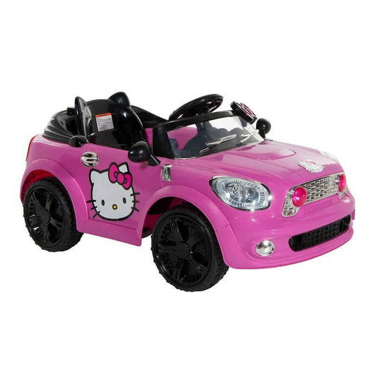 Hello kitty battery powered on sale car