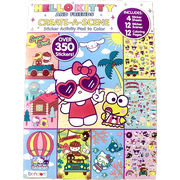 Bendon Hello Kitty and Friends Create a Scene Over 350 Stickers, Activity Pad to Color