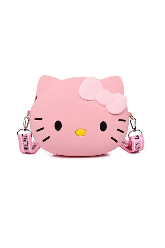 Hello Kitty Crossbody Bag For Women Kawaii Messenger Bag Travel 3d Shoulder Bag Small Purse Phone Bag 12cm and 20cm
