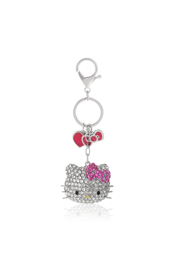 Crystal Cluster Pav Bag Charm Keychain Officially Licensed Sanrio
