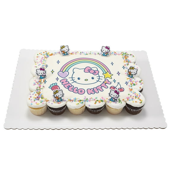 Hello Kitty Cupcake Cake