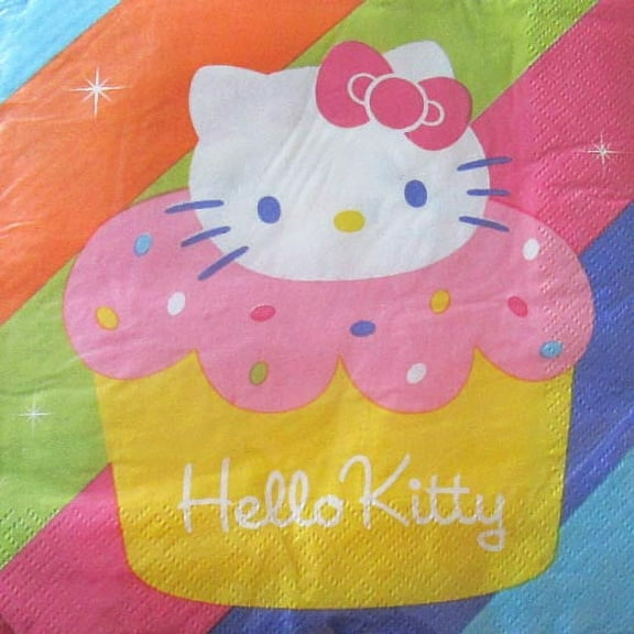 Hello Kitty 'Cupcake' Lunch Napkins (16ct)