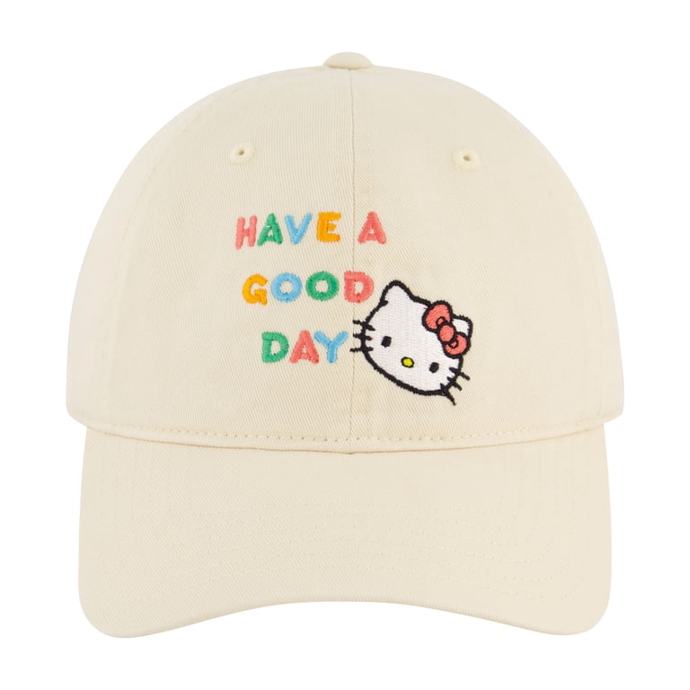 Sanrio Officially Licensed Hello Kitty Dad Hat, Khaki  display picture 2
