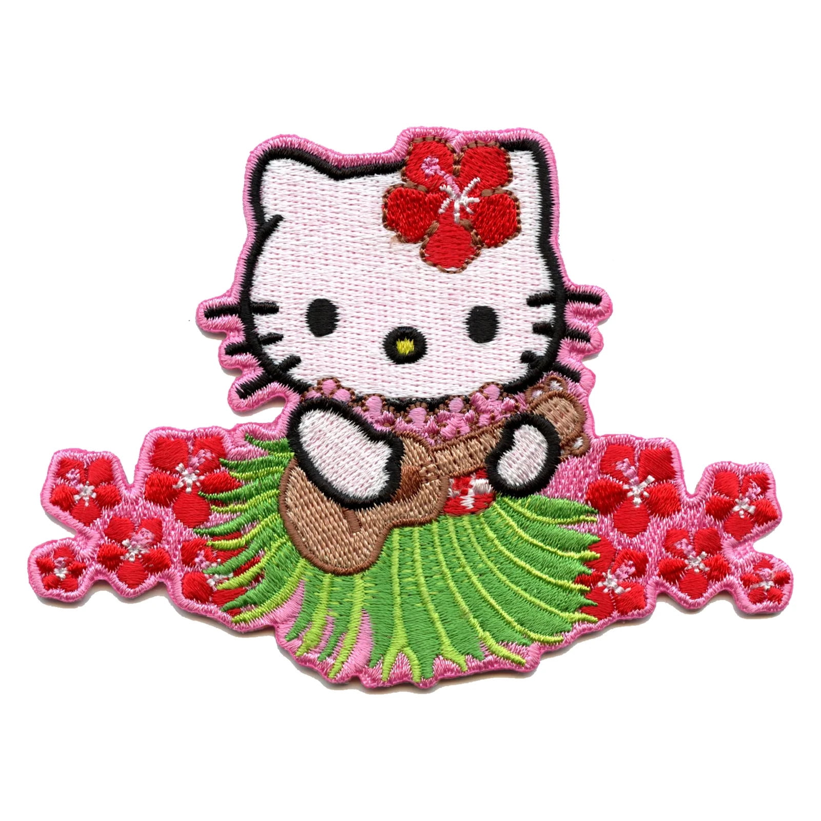 Hello Kitty Hugging Strawberry Sweet Iron On Embroidered Patch – Patch  Collection
