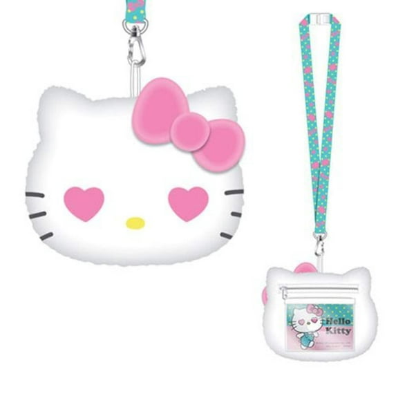 Hello Kitty Deluxe Lanyard with Card Holder