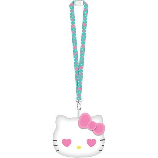 Hello Kitty Deluxe Lanyard with Pouch Card Holder