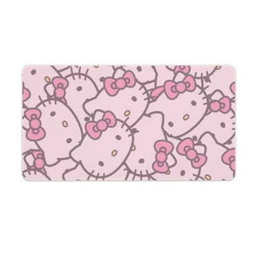 Hello Kitty Desk Mat, Large Desk Pad Large Mouse Pad Desk Accessories Desk Pad Mat for Office Computer Keyboard Laptop Mouse Desk Pads
