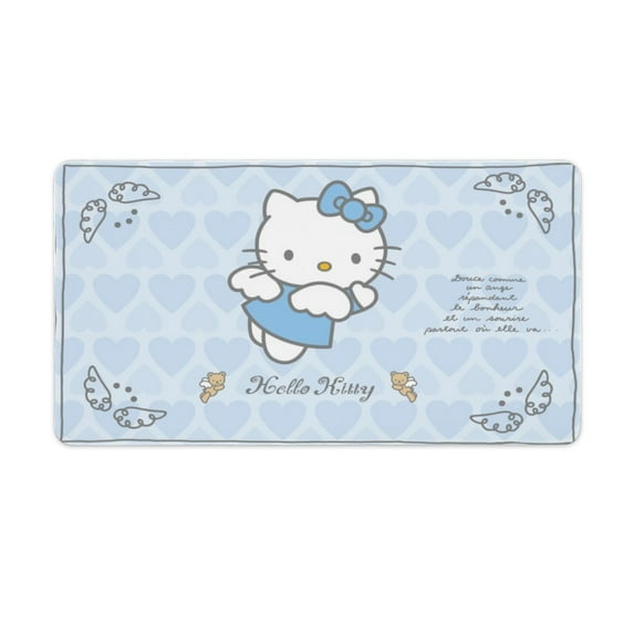 Hello Kitty Desk Mat, Large Desk Pad Large Mouse Pad Desk Accessories Desk Pad Mat for Office Computer Keyboard Laptop Mouse Desk Pads