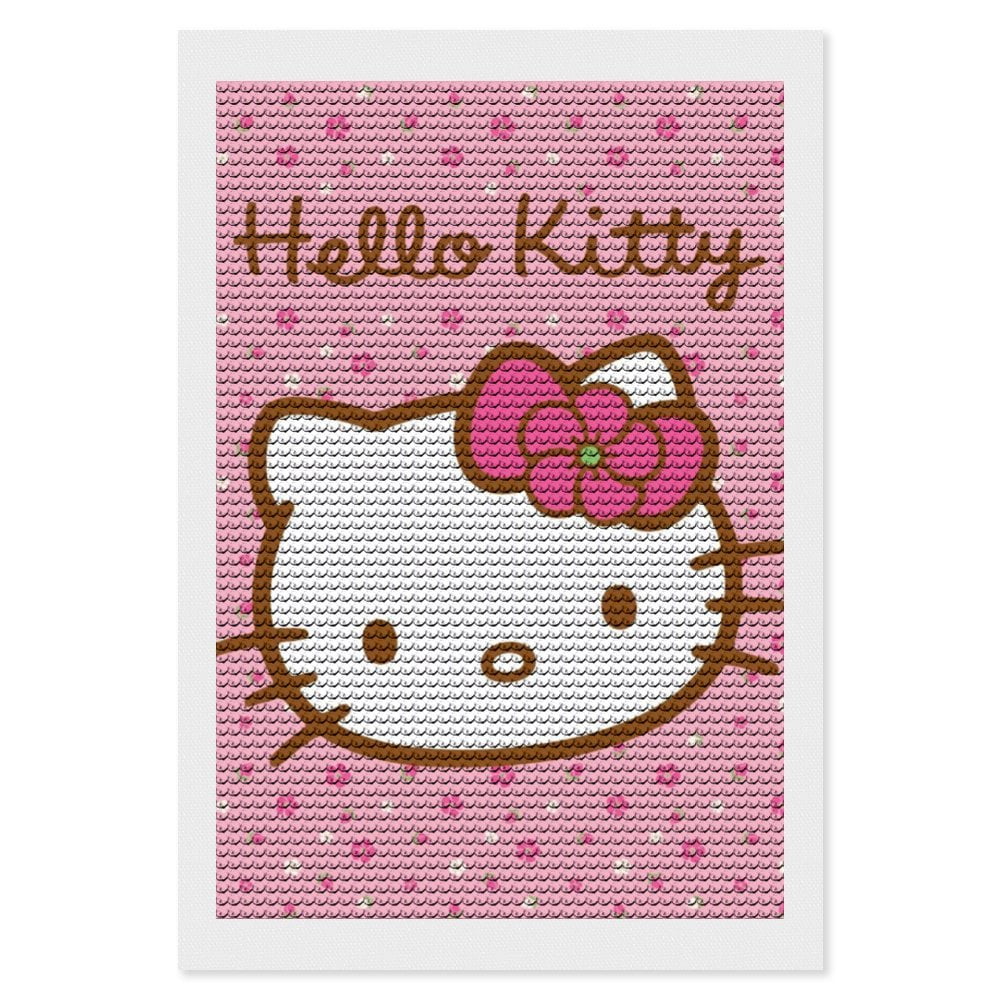 Hello Kitty Diamond Painting Kits for Adults - 5D Diamond Art Kits for ...