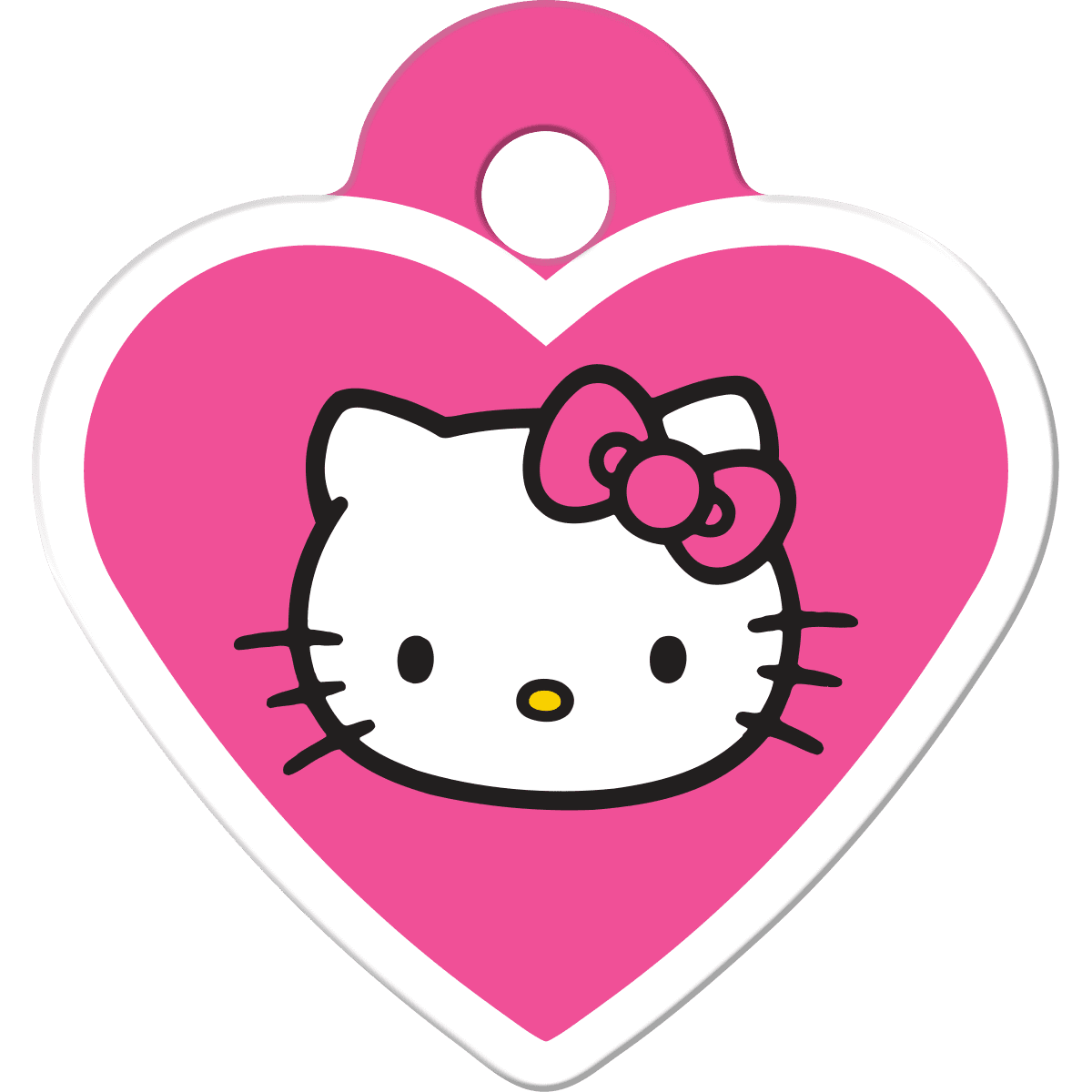 Hello Kitty Dog Tag Small Heart - Walmart.com
