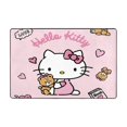 Hello Kitty Door Mat Cartoon Area Rug Yoga Sofa Floor Flannel Door Mat
