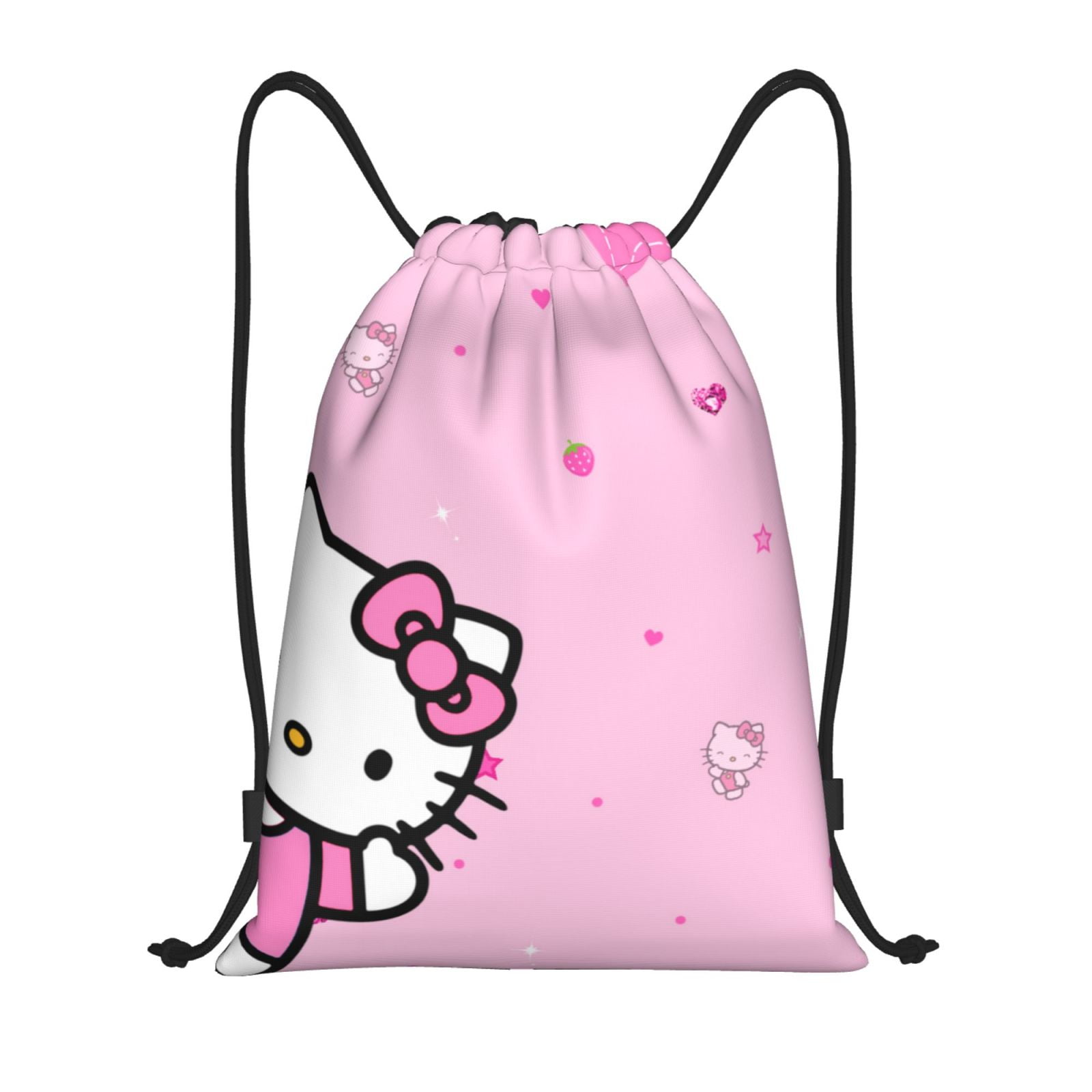 Hello kitty drawstring backpack online